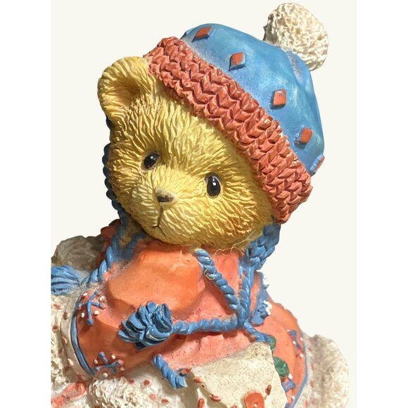 Cherished Teddies "Erica" Figurine Friends Are Always Pulling For You - Picture 2 of 10